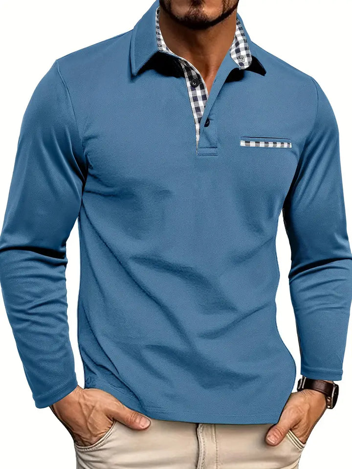 Long Sleeve Polo – Refined Fit – Everyday Essential