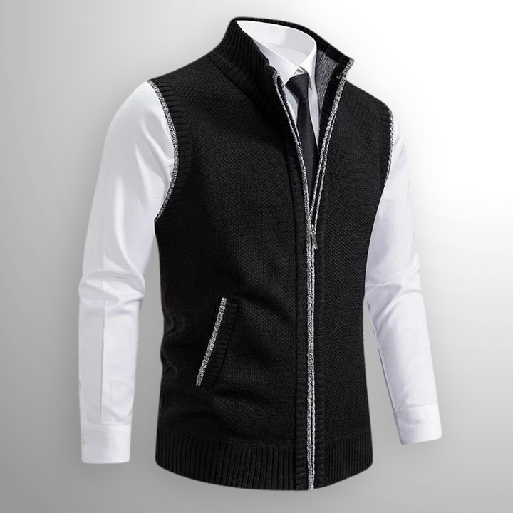 Knit Vest – Zip Front – Smart Layer
