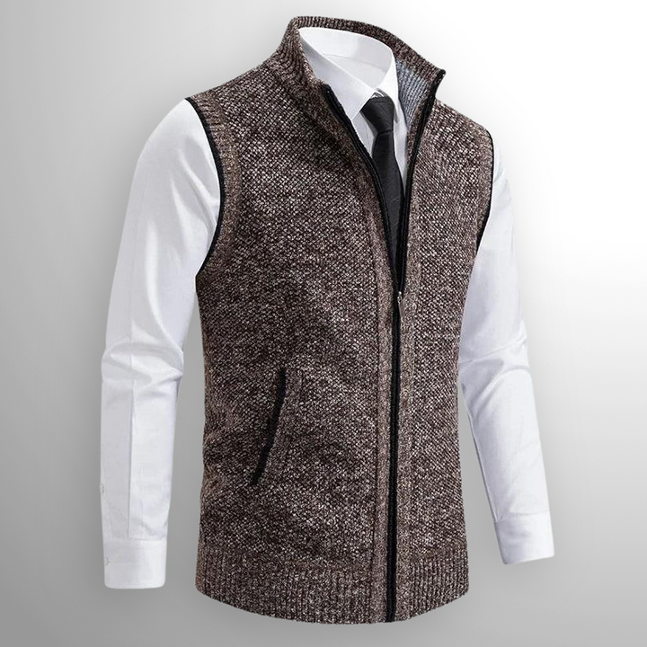 Knit Vest – Zip Front – Smart Layer